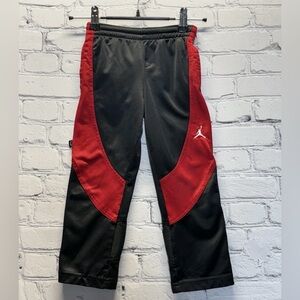 Jordan Red and Black Stripe Training Pant for Boy, Size XS-4